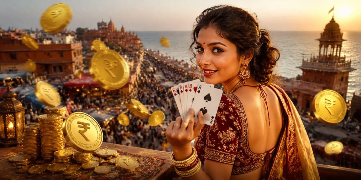 Playing Indian Rummy with rupees at stake